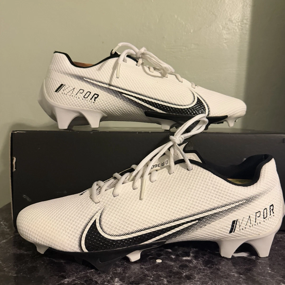 Preços baixos em Nike Vapor Edge Speed 360 White Black | eBay