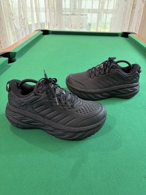 Hoka One One Bondi SR Women Size 10.5D Oil Slip Resistant Sneakers 1129351 BBLC