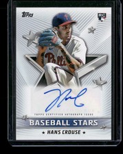 2022 Topps #BSA-HC Baseball Stars Autographs Hans Crouse