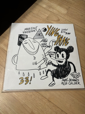 Makeout Videotapes (Mac Demarco) -  Ying Yang Black LP (2015) - VERY LIMITED