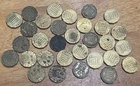 Job Lot of 3d Three Pence Pieces Coins