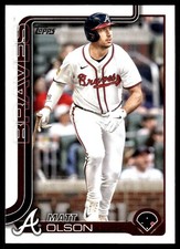 Matt Olson 2025 Topps #145 Atlanta Braves FREE SHIPPING AutographDen