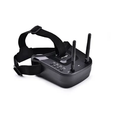 5.8G FPV Goggles with Antennas: 3 Inch Screen 5.8G 40CH Build in Battery Video