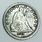 1861 LIBERTY SEATED QUARTER! INCREDIBLE! MUST HAVE FOR ANY COLLECTION! NR #G3490