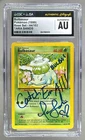 5002 Tara Sands 1999 Pokemon #44 Bulbasaur VA on Card Auto PSA DNA AUTH