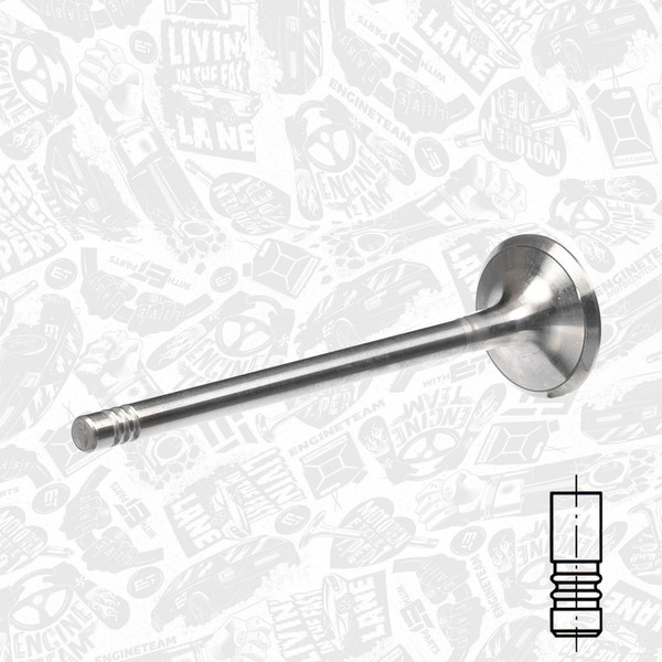 ET Engineteam Auslassventil VE0017 FüR Opel Astra CC Tigra Corsa S93 T98 Caravan-image