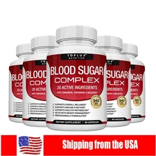 Blood Sugar Complex w/ Cinnamon, Chromium & Mulberry 60 Capsules
