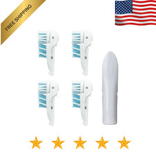 Sensitive Replacement Toothbrush Heads Compatible with Oral-B Cross Action Power