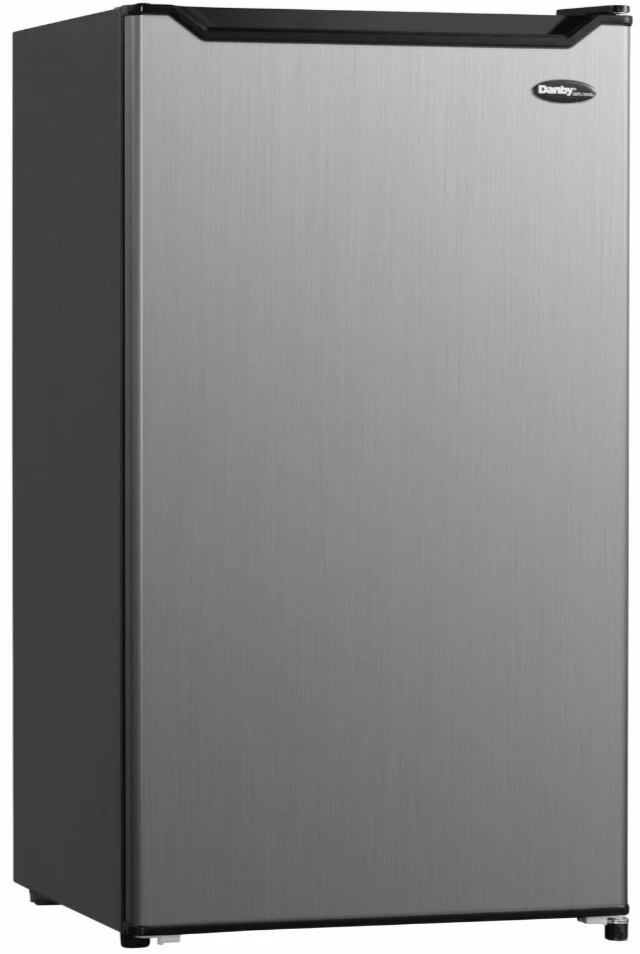 Danby DCR033B2SLM 3.2 cu. ft. Compact Refrigerator Stainless Steel - Image 2 of 4