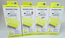 4X Dashing Diva Glaze Summer Limited Edition Mani/pedi + LED Light Kit Limone