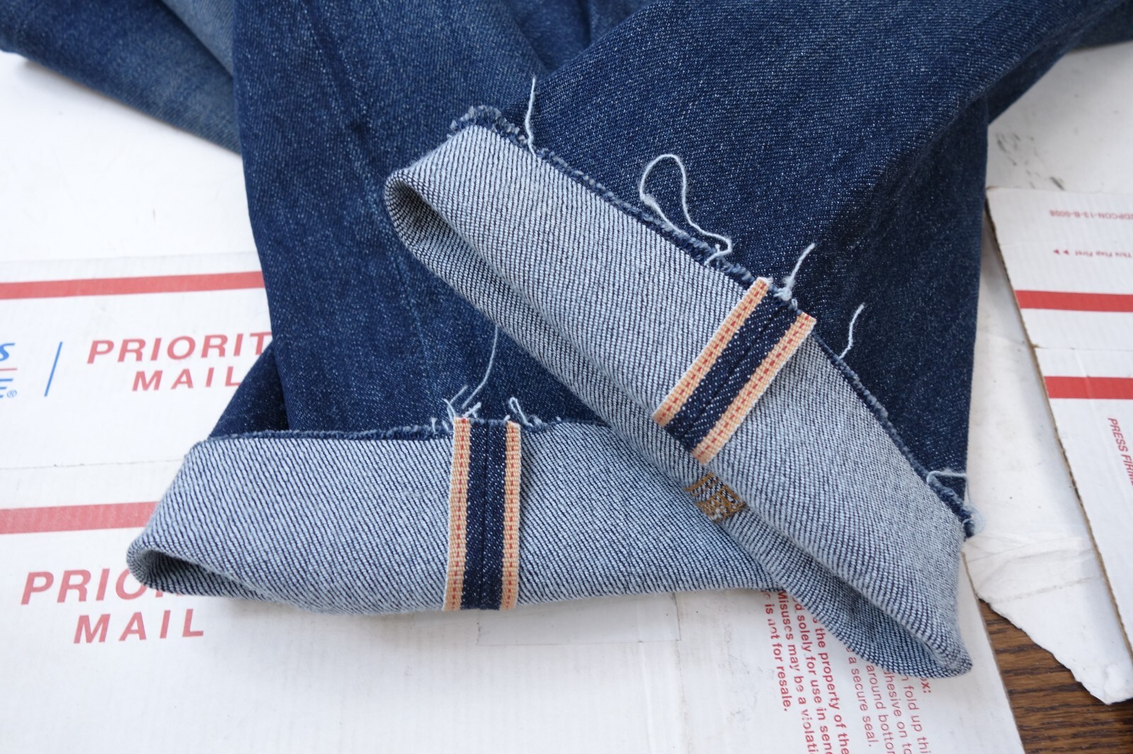 Rivet & Thread Selvedge Jeans Boyfriend Fit Women Siz… Gem