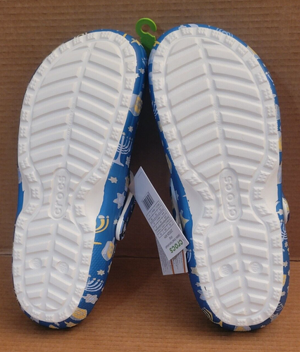 Crocs Classic Lined Holiday Clog 9 men/11 women Hanukkah 209326-90H - Picture 6 of 7