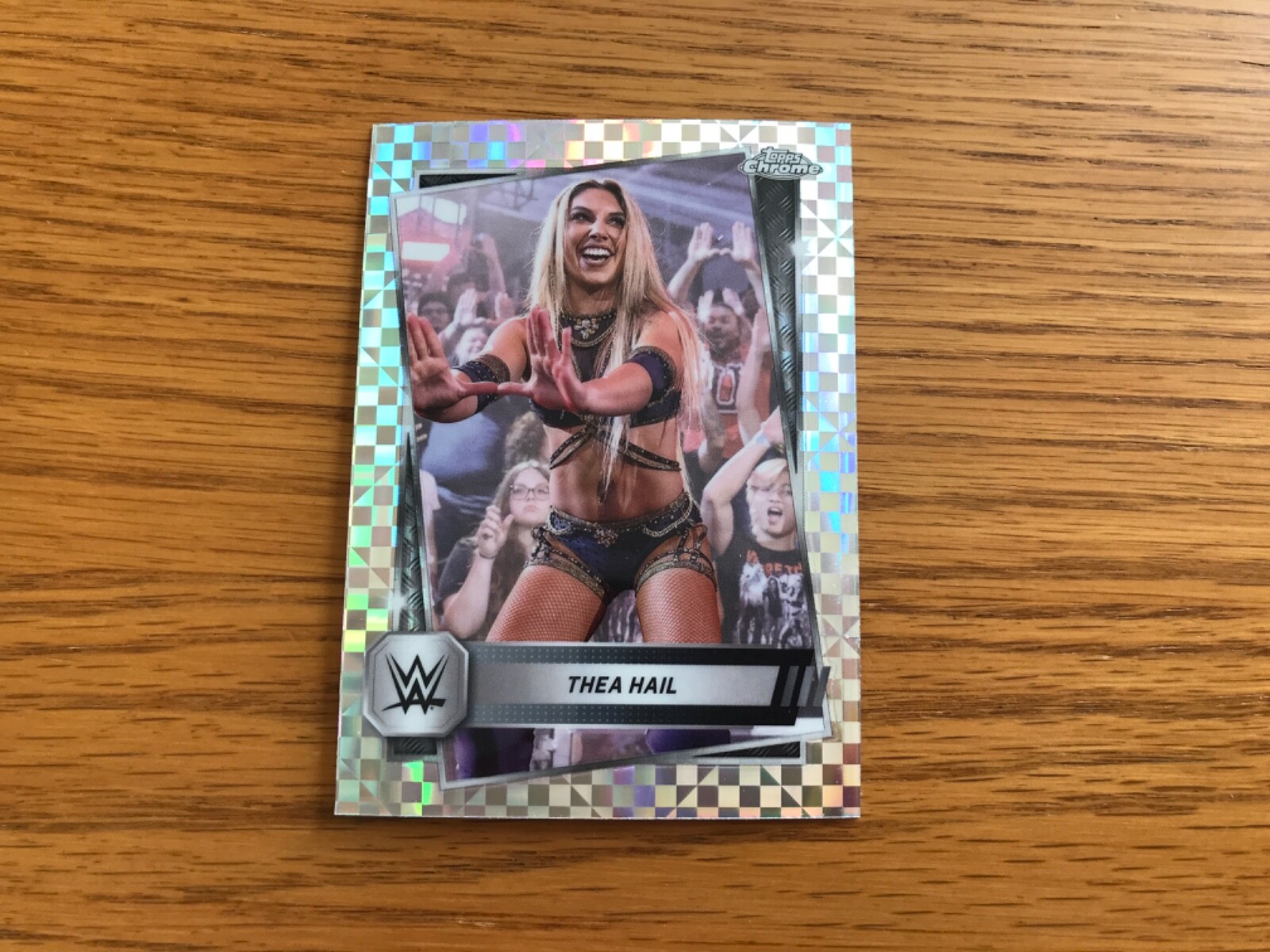 2025 Topps Chrome WWE Thea Hail Xfractor