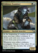 MTG Magic the Gathering Evidence Examiner (201/499) Murders at Karlov Manor NM