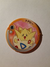 Togepi Japanese Pokemon Patchin Menko NM