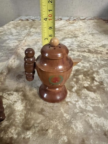 Vintage Ohio Souvenir Coffee Pot Salt And Pepper Shakers - Picture 4 of 4