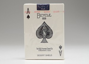 1-Deck-Bicycle-Secret-Weapon-Playing-cards-from-Desert-Shield-OHIO-printed