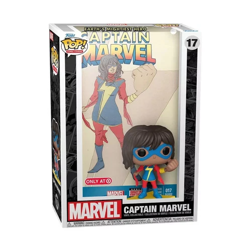 Funko Pop! Comic Covers Captain Marvel 17 2nd Print Target Exclusive Kamala Khan