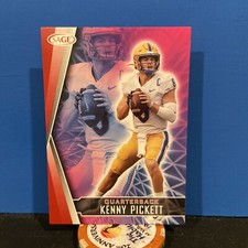 2022 Sage High Series 🔥Kenny Pickett RC #132 Pittsburgh Steelers🔥PINK