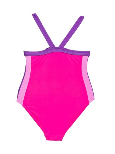 Speedo | M | Youth Girls 1-Piece Swimsuit UPF 50+ Chlorine Resistant Pink NWT! - Picture 7 of 7