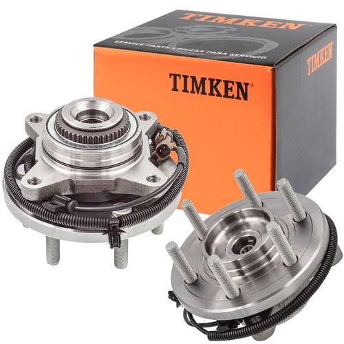 4WD TIMKEN 4x4 Pair Front Wheel Bearing and Hub for 2015 2016 2017 Ford F-150 - Picture 1 of 8