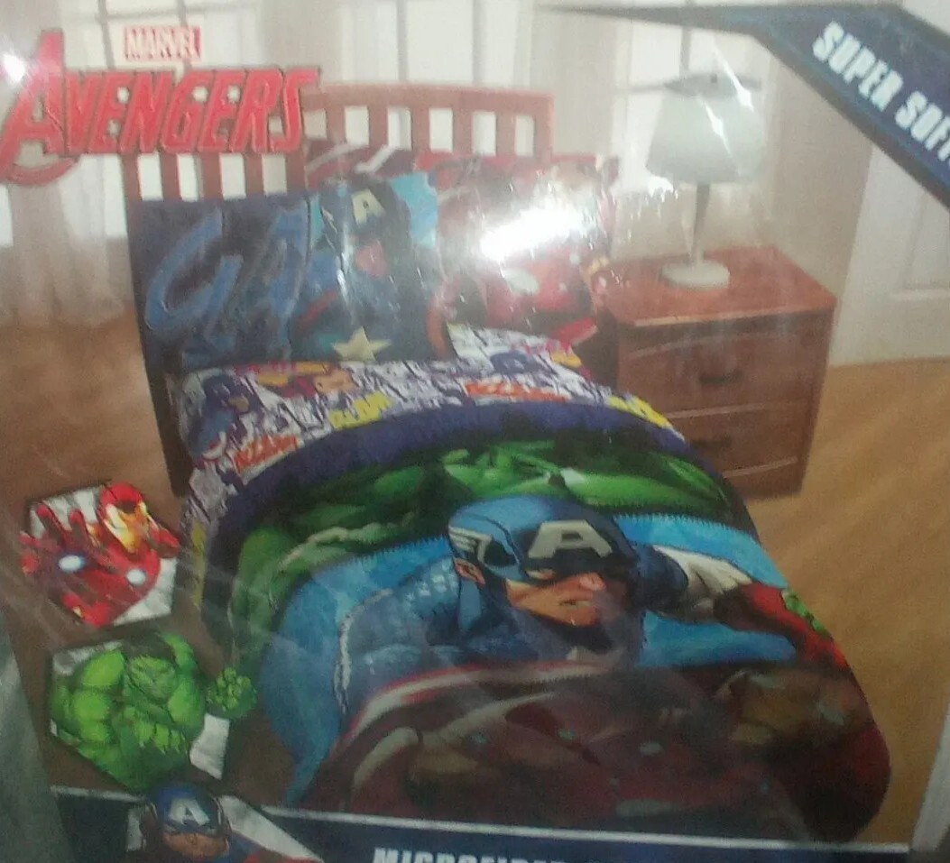 Marvel Avengers Bed in Bag Bedding Set 