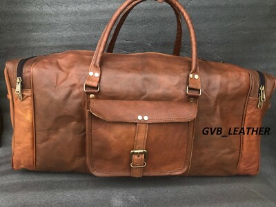 aldi leather overnight bolsa