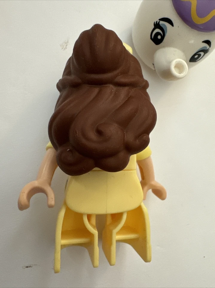 Lego Duplo Beauty & the Beast Belle Disney Princess Minifigure Lot Teapot Chip - Image 3 of 4