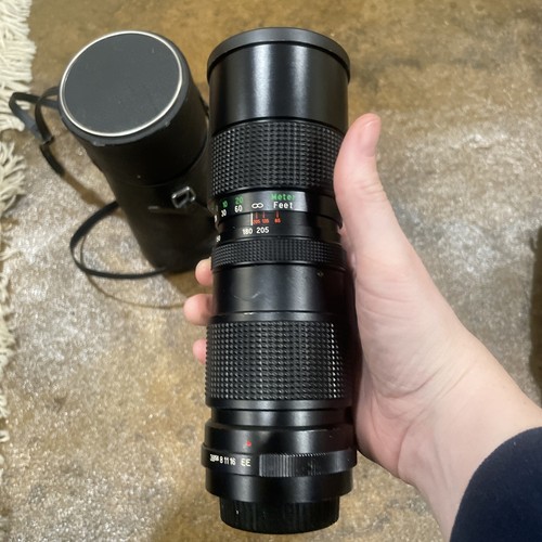 Vivitar 85-205mm f/3.8 Auto Tele-Zoom Lens Tested And Working - Picture 4 of 9