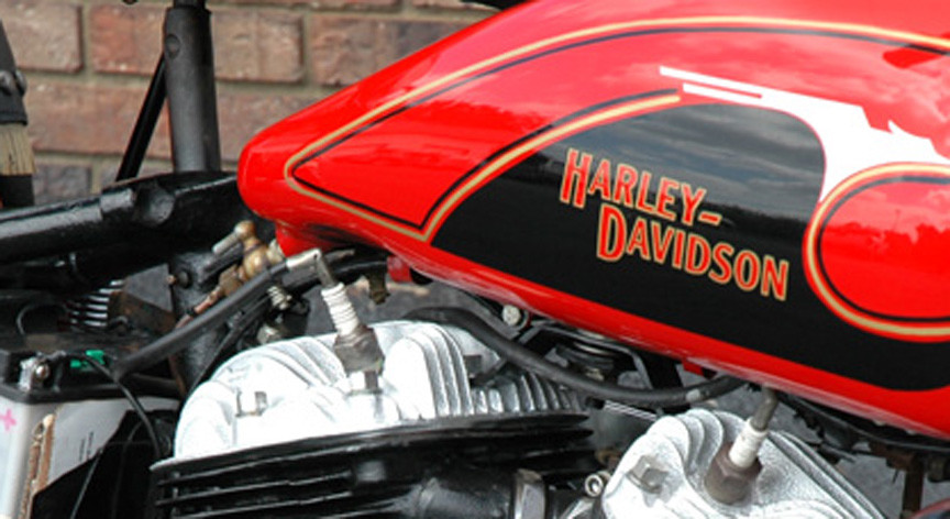 G-MINE HARLEY-DAVIDSON タンク、シート、カウル サンダーバイク 73-74-021 GPスタイル・ガスタンク M8