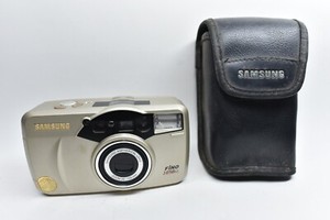 Samsung Fino 1050 XL 35mm Film Point And Shoot Camera Gold Tested