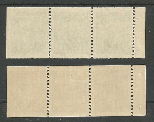 CANADÁ SG394-5 GVI 1943 MNH FOLLETO PANELES DE 3 - Imagen 2 de 2