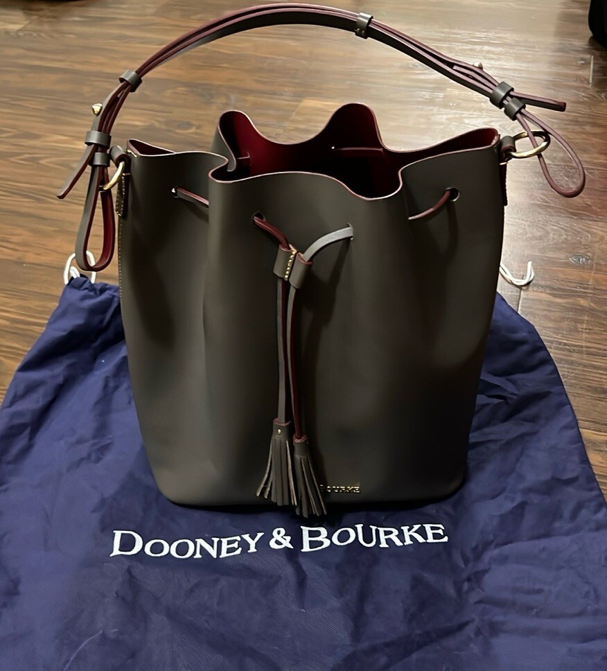Dooney and Bourke Large “Serena” Bucket Bag