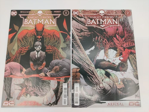 Knight Terrors Batman #1 and 2 DC Comics 1st Print 2023