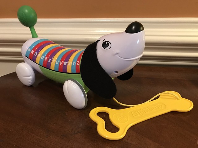 leapfrog pull along dog