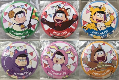Banpresto Osomatsu-san Kemomatsu-san Parade! Big Can Badge Anime