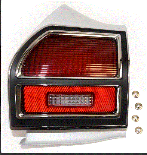 1969 Chevelle Left Hand Rear Tail Light Assembly New SHARP ...