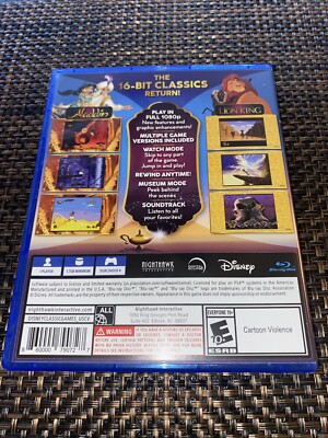 Disney Classic Games Aladdin and The Lion King PS4 860000790727| eBay