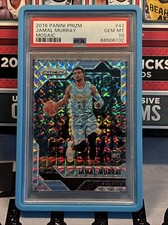 Jamal Murray 2016-17 Prizm Mosaic Rookie Card #42 - Nuggets RC - PSA 10