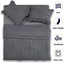 CHIXIN Oversized Bedspread Coverlet Set Dark Grey - King Size Lightweight Thin C  eBay