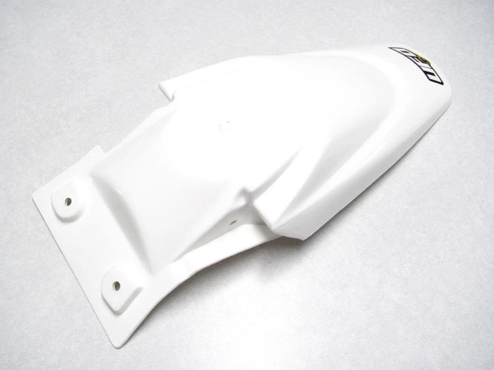GUARDABARROS TRASERO UFO NOS BLANCO KA03731047 KAWASAKI KX65 KLX110 Foto 4 de 4