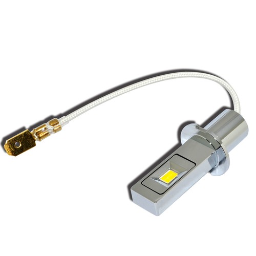 Alla Lighting LED H3 Fog Light Bulb,Golden Yellow Safety Driving Light Lamp Pair - Picture 3 of 6