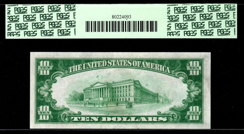 1928 B 10 PCGS 66 PPQ Chicago GEM NEW G16549916A (AGE) SUPER GRADE - Image 3 of 4