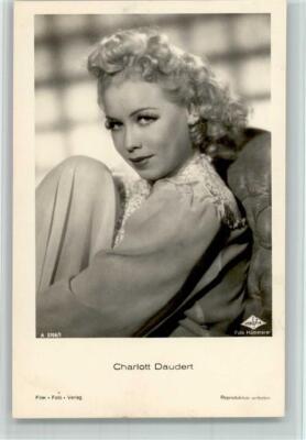 10500980 - a 3766-1 Charlott Daudert postcard film publisher film photo