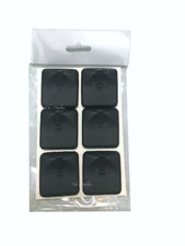 12pc Ring Displays Black Jewelry Ring Holder Faux Leather Display Ring Stands