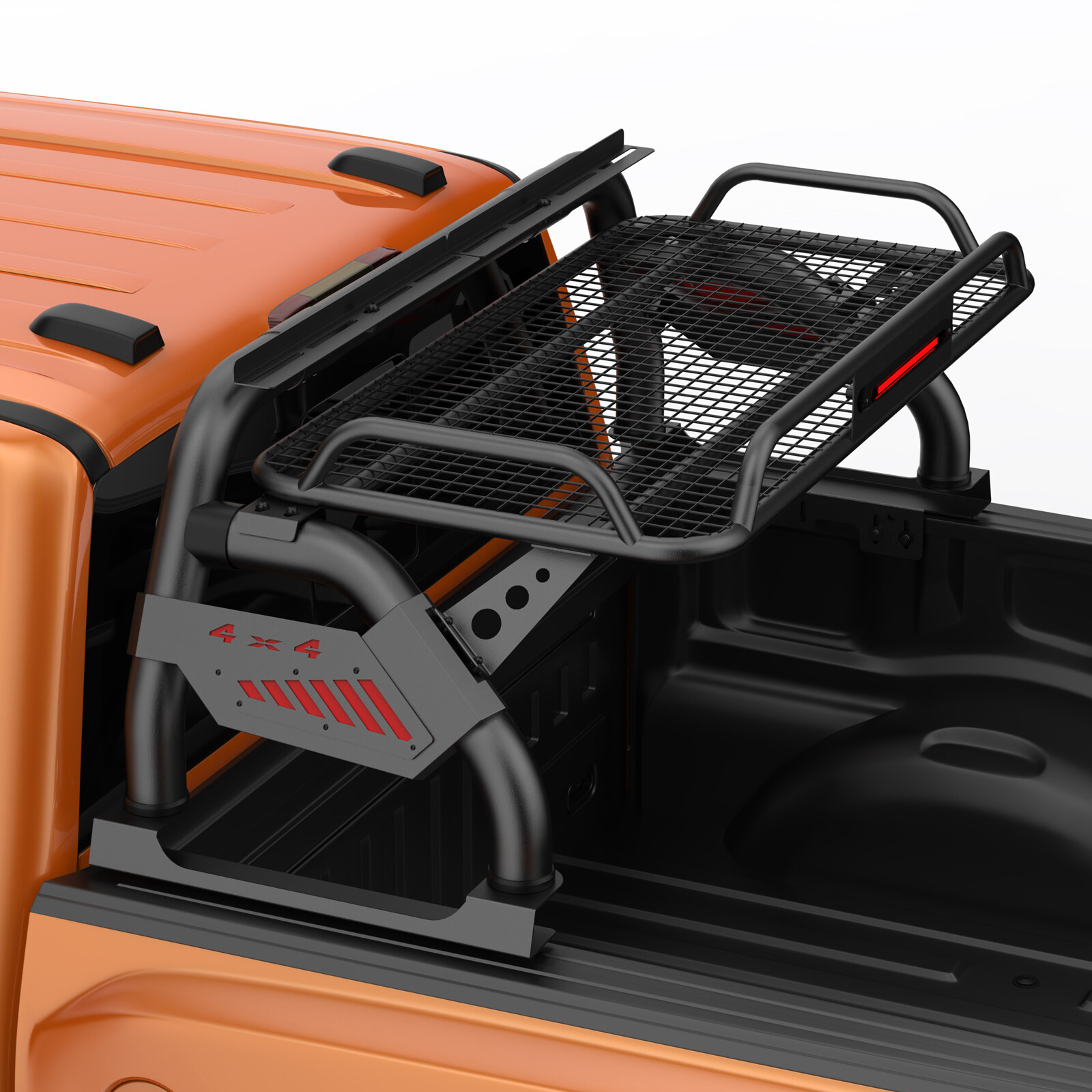 Adjustable Chase Rack Roll Bar w/Pallet Racking For Toyota Tacoma TRD 1995-2025