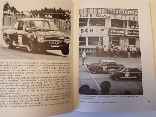 The Works Escort Premiato da Roger Clark. Libro Ford Escort Rally. - Foto 5 di 10
