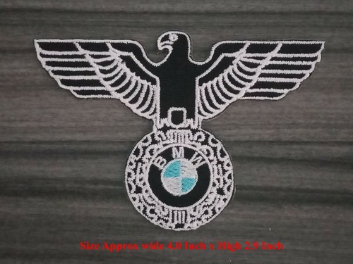 Logo BMW Motor Racing Voiture Motos Vélo patch brodé fer ou à coudre sur chapeau - Photo 18/23