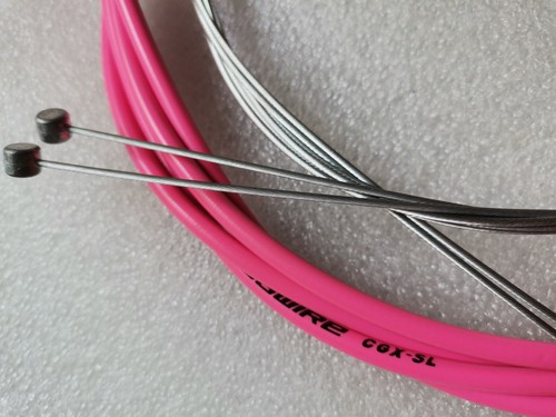 KIT DE CABLE DE MANGUERA DE FRENO ROSA CALIENTE JAGWIRE CGX SL SE ADAPTA A SRAM SHIMANO - Imagen 2 de 6
