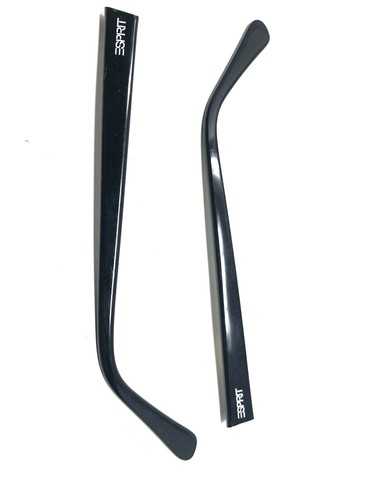 Authentic Temple Replacement PARTS Esprit 9814 916 Black 140mm EJ54
